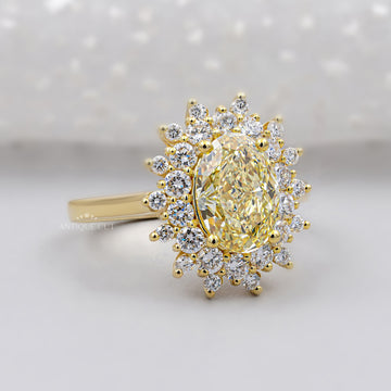 Custom engagement ring